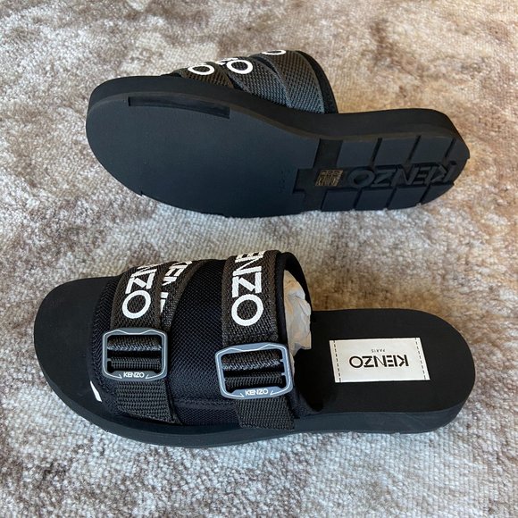 Kenzo Papaya Mules - Mens Size 8